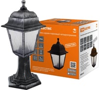 Садово-парковый светильник TDM ELECTRIC НТУ 04-60-001 четырехгранный, стойка, серебро SQ0330-0795