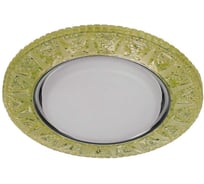 Светильник декоративный cо светодиодной подсветкой ЭРА DK LD22 YL/WH Gx53, желтый Б0029626