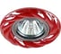 Светильник декоративный ЭРА керамика косичка DK4 CH/R MR16, 12/220 V, хром/красный Б0007078 1