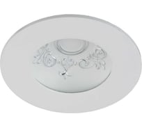 Светильник светодиодный ЭРА DK LED 116 CH круглый даунлайт с рисунком 6W 4000K Б0030390