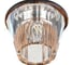 Светильник декоративный ЭРА DK43 BR/WH бокал G9, 220V, 40W, коричневый/прозрачный C0043834 1