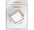 Светильник светодиодный Jazzway PPL 089/G OPAL 9Вт 6500K GREY IP40 89×89×40 панель встраиваемая для потолка Грильято 5060210 7
