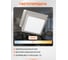 Светильник светодиодный Jazzway PPL 089/G OPAL 42Вт 4000K GREY IP40 комплект 6х(89x89x40мм) панель встраиваемая для потолка Грильято Домино 5060159 3