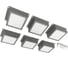 Светильник светодиодный Jazzway PPL 089/G OPAL 42Вт 6500K GREY IP40 комплект 6х(89x89x40мм) панель встраиваемая для потолка Грильято Домино 5060173 1