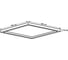 Светильник светодиодный Jazzway PPL 588/G OPAL 40Вт 6500K BLACK IP40 588×588×25 панель встраиваемая для потолка Грильято 5062047 7
