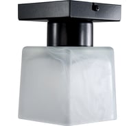 Светильник потолочный ЭЛЕТЕХ Куби 111 черн.муар (плафон 4790) НПБ 01-60-112 Е27 1005405474