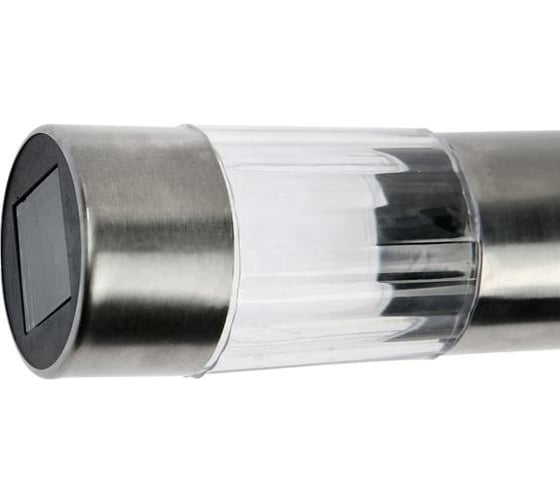 Садовый фонарь на солнечной батарее Luazon "Цилиндр грани" 25 см, d 4,5 см, 1 led, металл 5392330