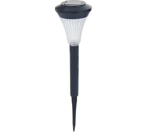 Садовый фонарь на солнечной батарее Luazon "Конус" 31,5 см, d 7 см, 1 led, пластик 1221871