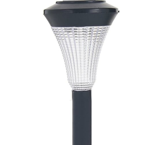 Садовый фонарь на солнечной батарее Luazon "Конус" 31,5 см, d 7 см, 1 led, пластик 1221871