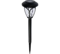 Садовый фонарь на солнечной батарее Luazon "Ретро" 39,5 см, d 9,5 см, 1 led, пластик 5392331