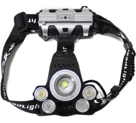 Светодиодный аккумуляторный налобный фонарь ROCKFORCE 5W LED, 500Lm, 2000mAh RF-01157