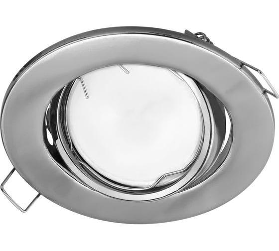Светильник встраиваемый поворотный TDM ELECTRIC СВ 01-05 MR16, 50Вт, G5.3, хром SQ0359-0063