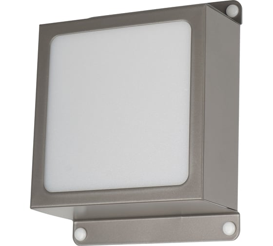 Светильник светодиодный Jazzway PPL 089/G OPAL 9Вт 4000K GREY IP40 89×89×40 панель встраиваемая для потолка Грильято 5060197