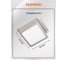 Светильник светодиодный Jazzway PPL 089/G OPAL 9Вт 4000K GREY IP40 89×89×40 панель встраиваемая для потолка Грильято 5060197 4