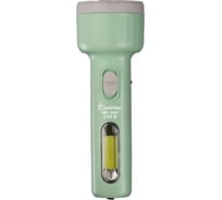 Фонарь Smartbuy LED+COB бок. с зарядкой от сети 220 В встроенная вилка, 2 режима, ABS, 17.5x5 см, SBF-869
