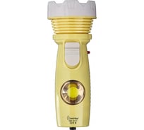 Фонарь Smartbuy LED+COB бок., с зарядкой от сети 220 В встроенная вилка, 2 режима, ABS, 12.5x5 см, SBF-877