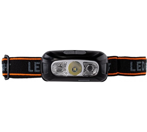 Фонарь налобный Smartbuy COB+LED, сенсор, налобный ремень, MicroUSB, ABS, SBF-HL049