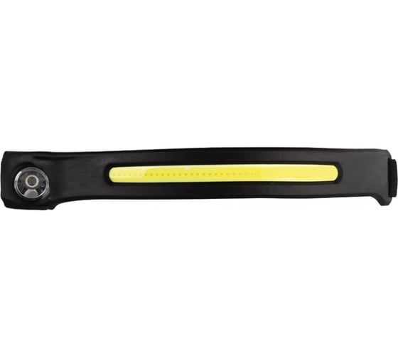 Фонарь налобный Smartbuy гибкий COB+боковой LED, Type C, 1000 Лм, аккум. 1200 мАч, ABS, резина, SBF-HL054 1
