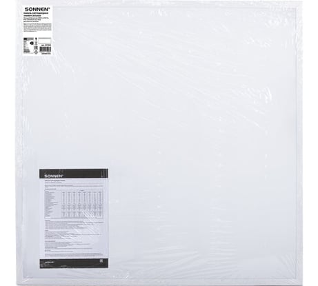 Светильник светодиодный SONNEN АРМСТРОНГ холодный свет 6500K, 595x595x22, 40Вт, матовый, 237860