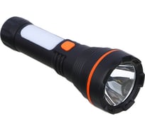 Фонарь рабочий ЕРМАК XPE+7LED, 4 режима, 600мАч, пластик, 165x55x55 мм, зарядка USB 209-025