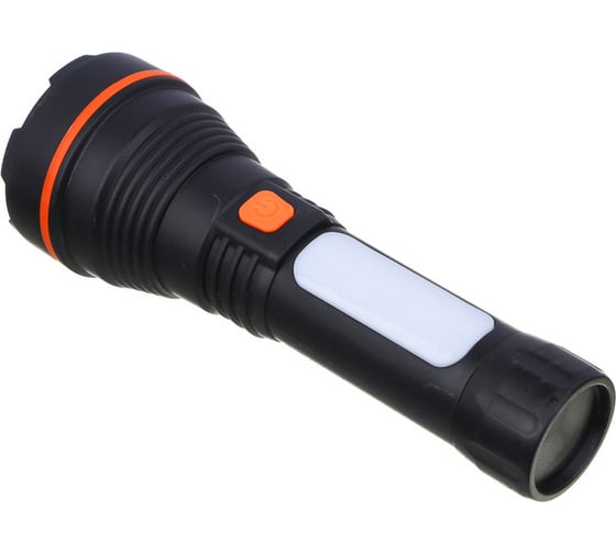 Фонарь рабочий ЕРМАК XPE+7LED, 4 режима, 600мАч, пластик, 165x55x55 мм, зарядка USB 209-025