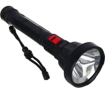 Фонарь ручной аккумуляторный ЕРМАК 1 LED, 3 режима, 800мАч, 25,5x8см 224-075
