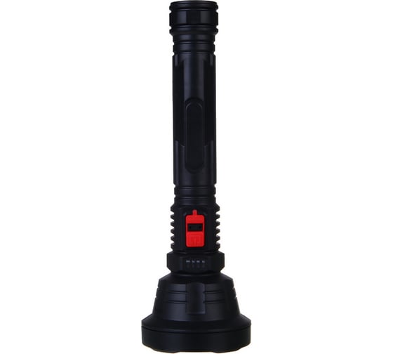 Фонарь ручной аккумуляторный ЕРМАК 1 LED, 3 режима, 800мАч, 25,5x8см 224-075