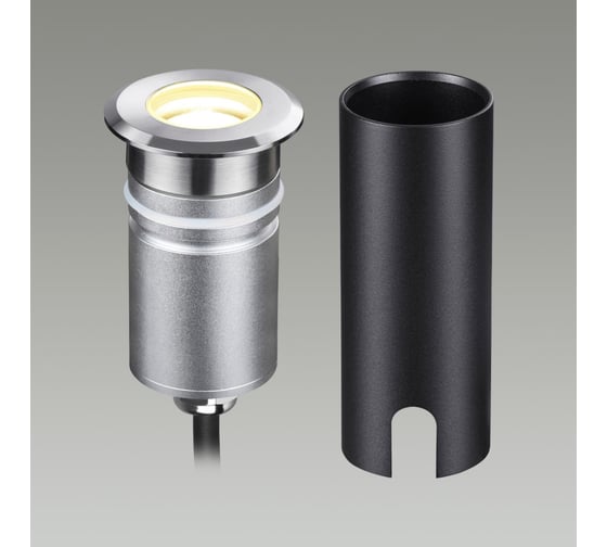 Встраиваемый грунтовый светильник ODEON LIGHT 3W INGRO 6660/1GL3