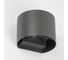 Фасадный светильник General Lighting Systems Лайтвэйв круглый (135*120*100), GWL-G9-5-ROUND-IP65, патрон G9, под лампу до 50Вт, корпус металл, графит 662301 2