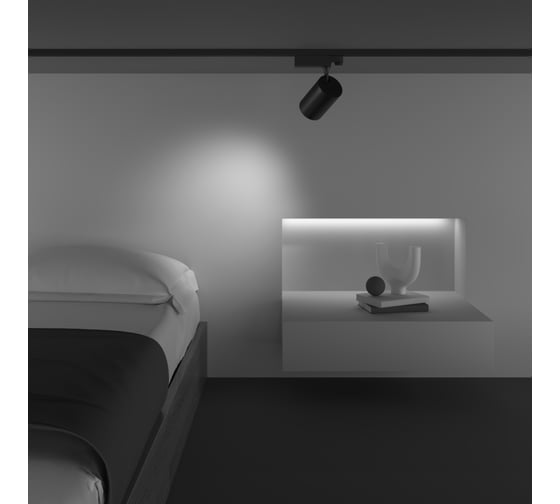 Трековый светильник Maytoni TR029-3-10W4K-B-1