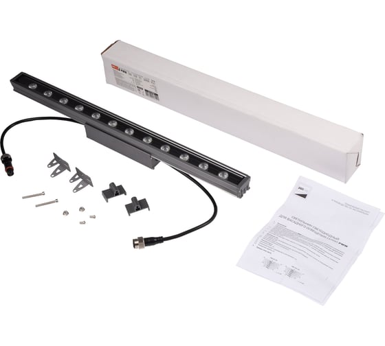 Светильник светодиодный архитектурный Jazzway PWW 500 12Вт 15град. 3000K фасадный IP67 поворотный кронштейн, алюминевый корпус 5064591