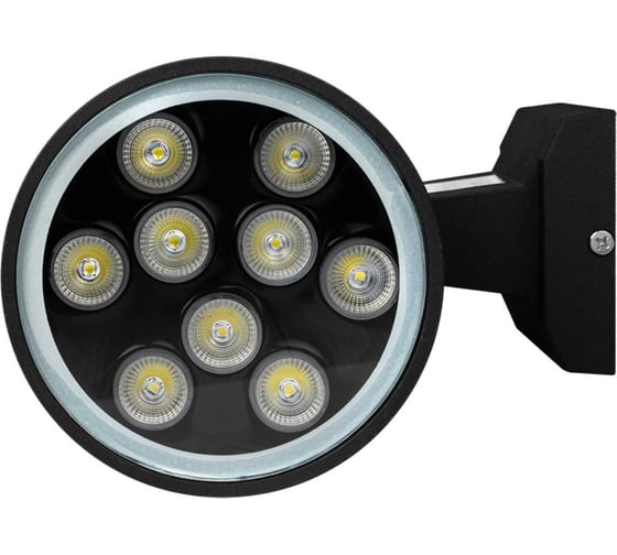 Светильник светодиодный архитектурный Jazzway PWL-300110/30D 2x9Вт 3000K BL черный фасадный 230В/50Гц IP65 5064638