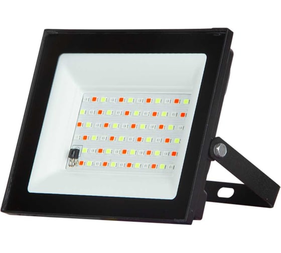 Прожектор светодиодный Jazzway PFL- 20Вт RGB-RC BL с пультом, рассеиватель закаленное стекло IP65 5064157
