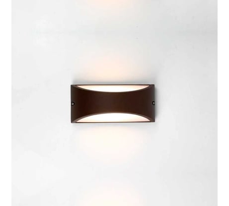 Фасадный светильник General Lighting Systems Глоусфера малый сплошной (220*100*100), GWL-GX53-M-IP65, патрон GX53, под лампу до 50Вт, корпус металл+пластик, коричневый 662489