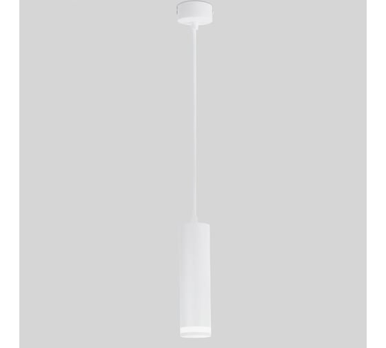 Потолочный светильник General Lighting Systems General на подвесе серия Башня (D55*H200мм) GWL-GU10-M-IP20, патрон под лампу GU10, корпус металл, белый 661842