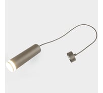 Потолочный светильник General Lighting Systems General на подвесе серия Башня (D55*H200мм) GWL-GU10-M-IP20, патрон под лампу GU10, корпус металл, графит 661844
