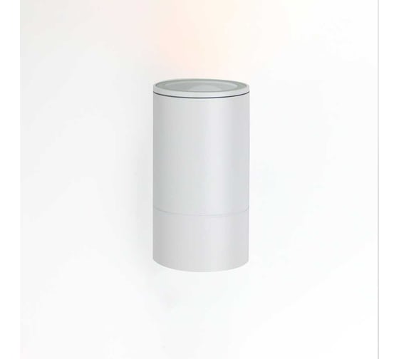 Фасадный светильник General Lighting Systems Цилиндр одинарный (90*140*160), GWL-Е27-M-IP65, патрон Е27, под лампу до 50Вт, корпус металл, белый 662529