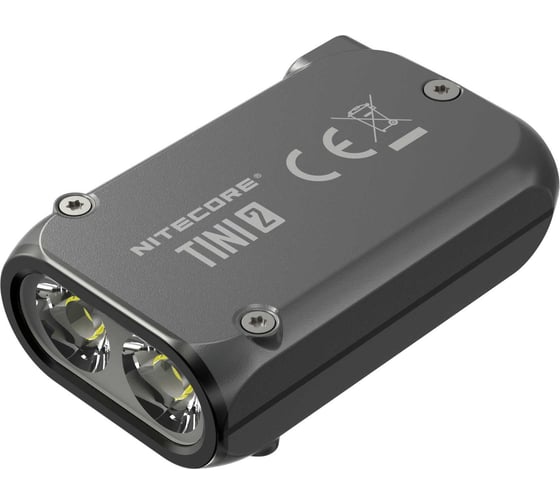 Наключный фонарь NITECORE TINI2 Grey OSRAM P8x2 500 люмен 60 часов 89 метров 19734 1