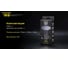 Наключный фонарь NITECORE TINI2 Grey OSRAM P8x2 500 люмен 60 часов 89 метров 19734 23