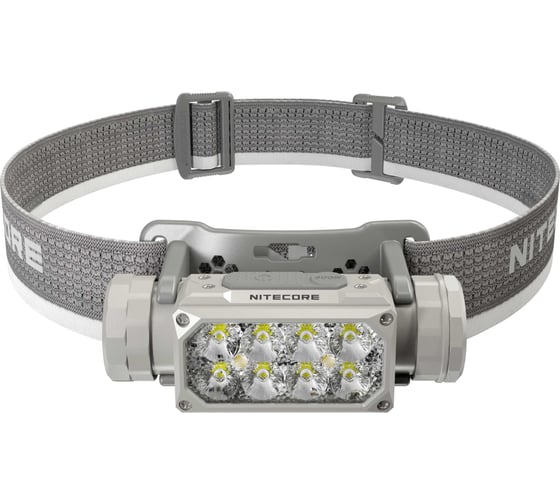 Налобный фонарь NITECORE HC65UHE Skyline Grey Skyline Grey 2000 люмен 222 метра 82 часа 1453 1