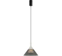 Подвесной светодиодный светильник Gerhort G52119/1BK+WT SM+CL