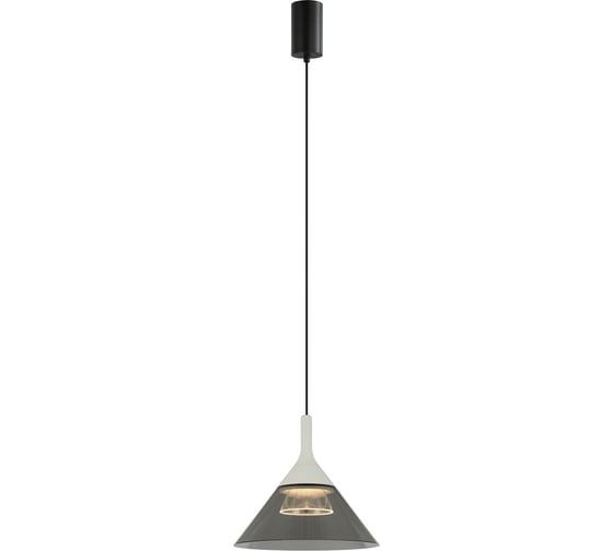 Подвесной светодиодный светильник Gerhort G52119/1BK+WT SM+CL