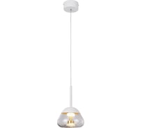 Подвесной светодиодный светильник Gerhort G52194/1WT WT+BR