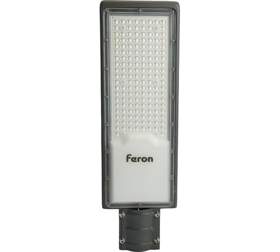 Уличный консольный светодиодный светильник FERON SP3035, 120W, 6400К, 10000Lm, IP65, черный, 41581