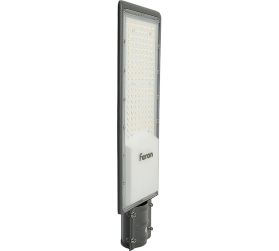 Уличный консольный светодиодный светильник FERON SP3035, 120W, 6400К, 10000Lm, IP65, черный, 41581