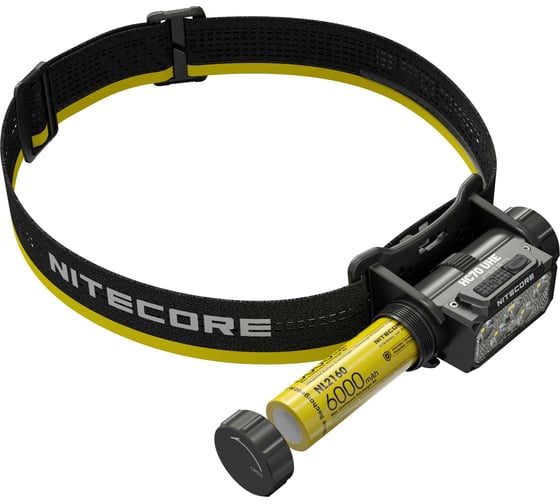 Налобный фонарь NITECORE HC70UHE 1600 люмен 156 метров 220 часов 1553