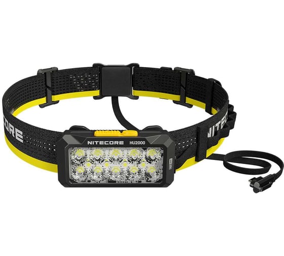 Налобный фонарь NITECORE HU2000 UHE 2000 люмен (6000К) 160 метров 78 часов 1171