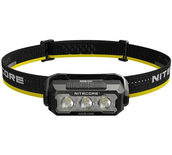 Налобный фонарь NITECORE HA15UHE 400 люмен 80 метров 114 часов 0586