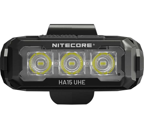Налобный фонарь NITECORE HA15UHE 400 люмен 80 метров 114 часов 0586