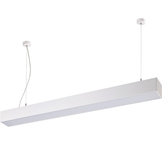 Подвесной светодиодный светильник NOVOTECH пластик LED вверх 15W + вниз 20W ITER 358054